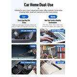 2 In 1 Car Vacuum Cleaner, 120w High-power Handheld Wireless Vacuum Cleaner
