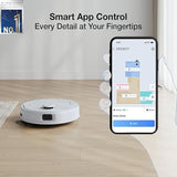 N30 Robotic Floor Cleaner 2 in 1 Mopping and Vacuum
(WiFi connectivity)