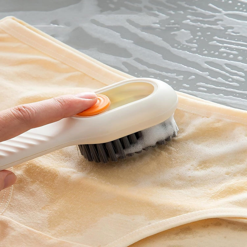 Multifunctional Scrubbing Brush With Liquid Soap Dispenser